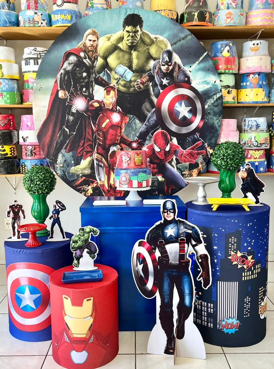 Vingadores - Prime - Catálogo Tay pegue e monte
