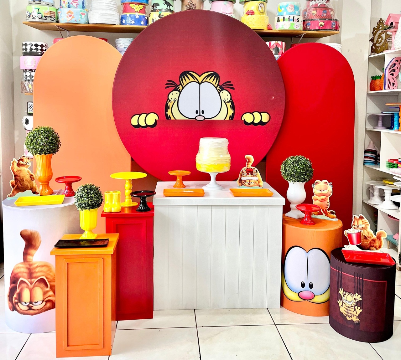 Garfield - Mega - Catálogo Tay pegue e monte