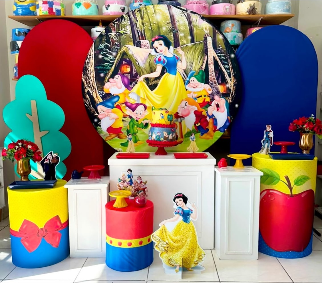 Branca de Neve-Mega - Catálogo Tay pegue e monte
