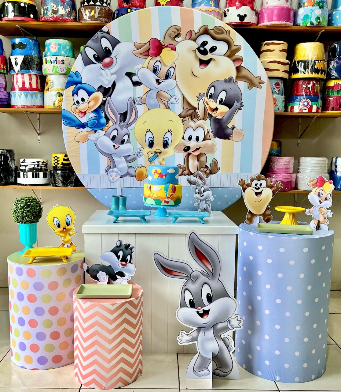 Baby Looney Tunes Boy - Prime - Catálogo Tay pegue e monte