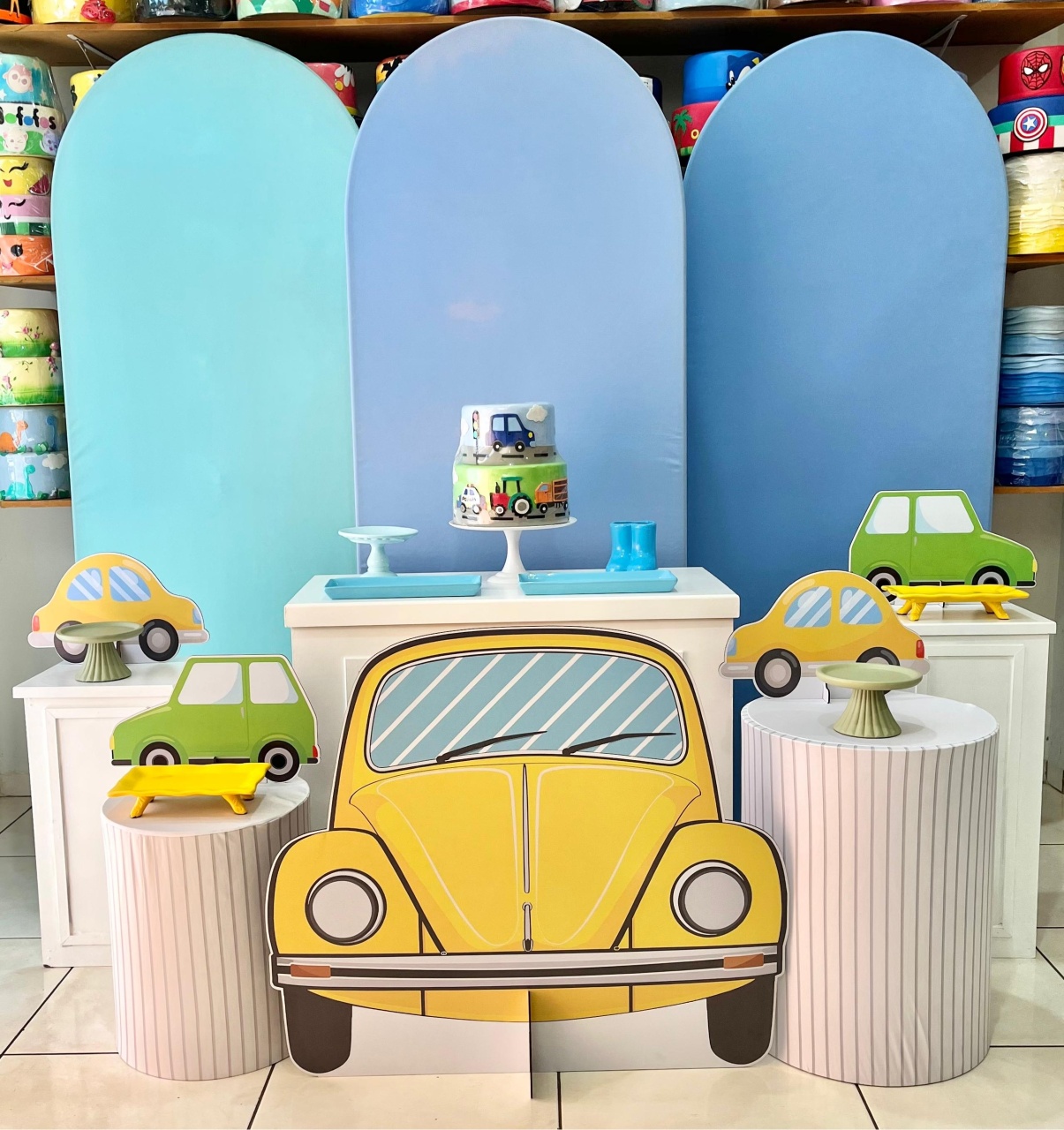 Carrinhos -Mega 1 - Catálogo Tay pegue e monte
