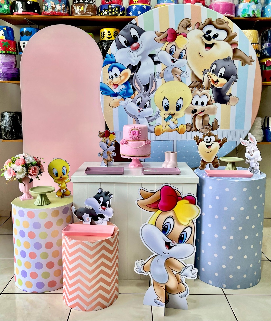 Baby Looney Tunes Menina - Master - Catálogo Tay pegue e monte