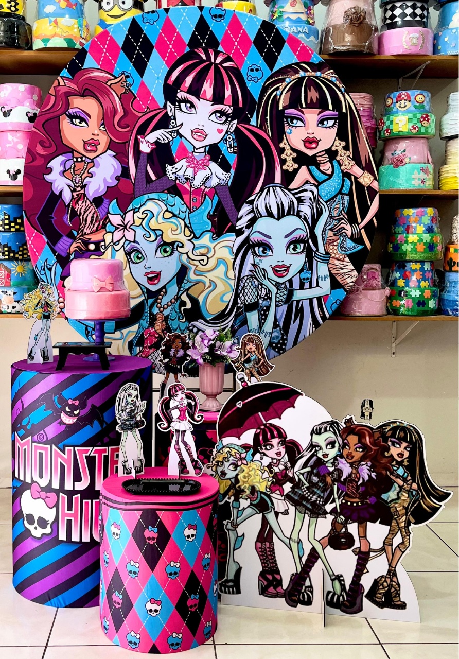Monster High - Plus - Catálogo Tay pegue e monte