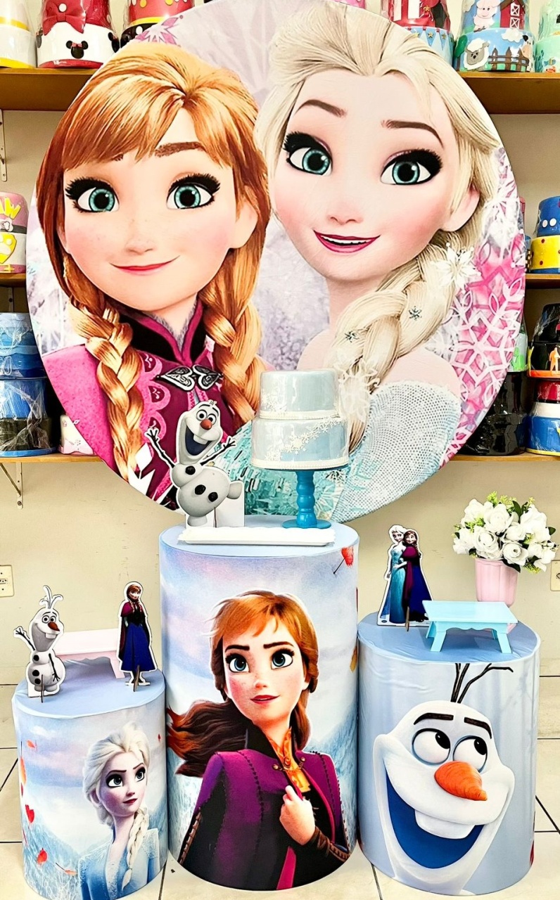 Frozen 2 - Plus - Catálogo Tay pegue e monte