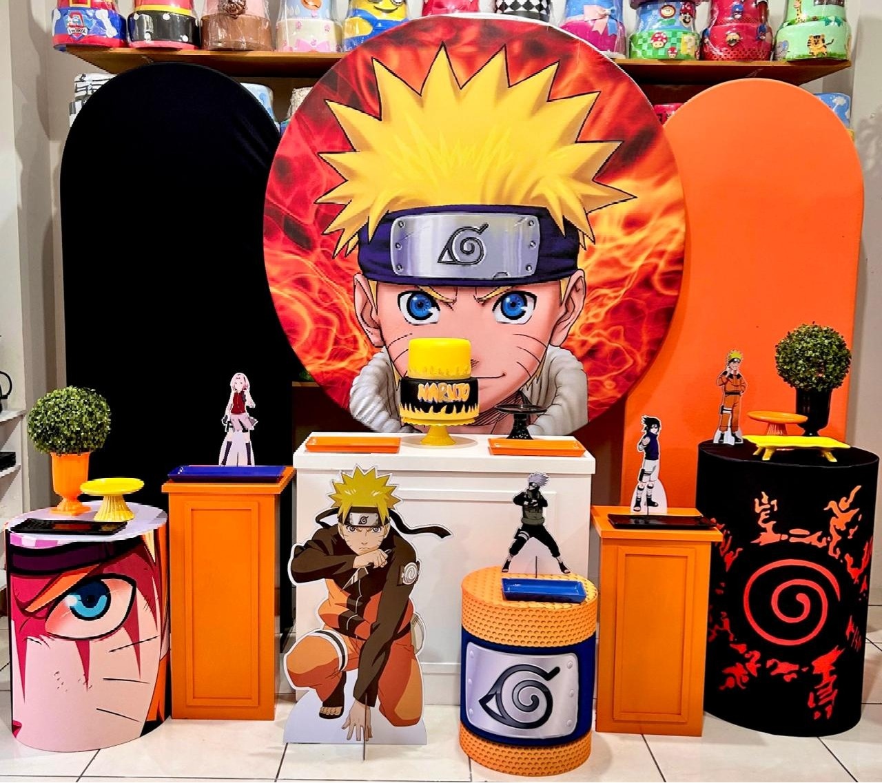 Naruto - Mega - Catálogo Tay pegue e monte