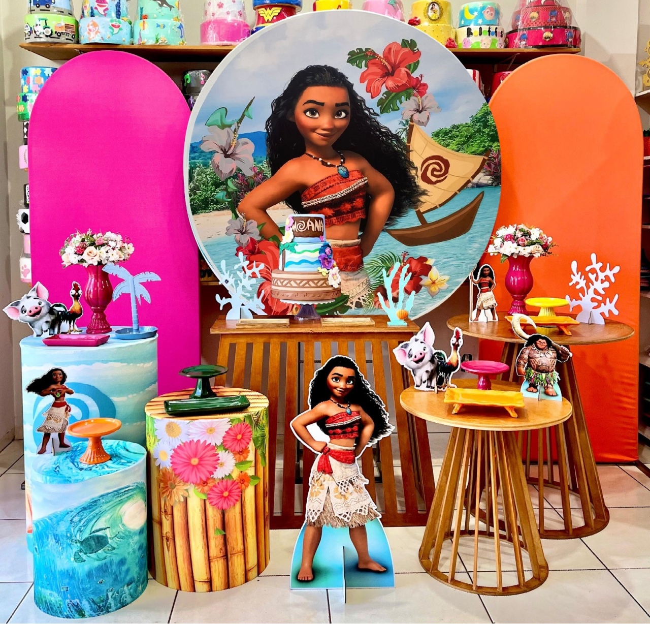 Moana Teen 2 - Mesas Ripadas  - Mega - Catálogo Tay pegue e monte