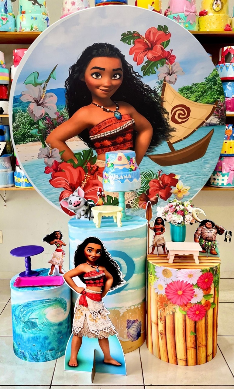 Moana Teen 2 - Plus    - Catálogo Tay pegue e monte