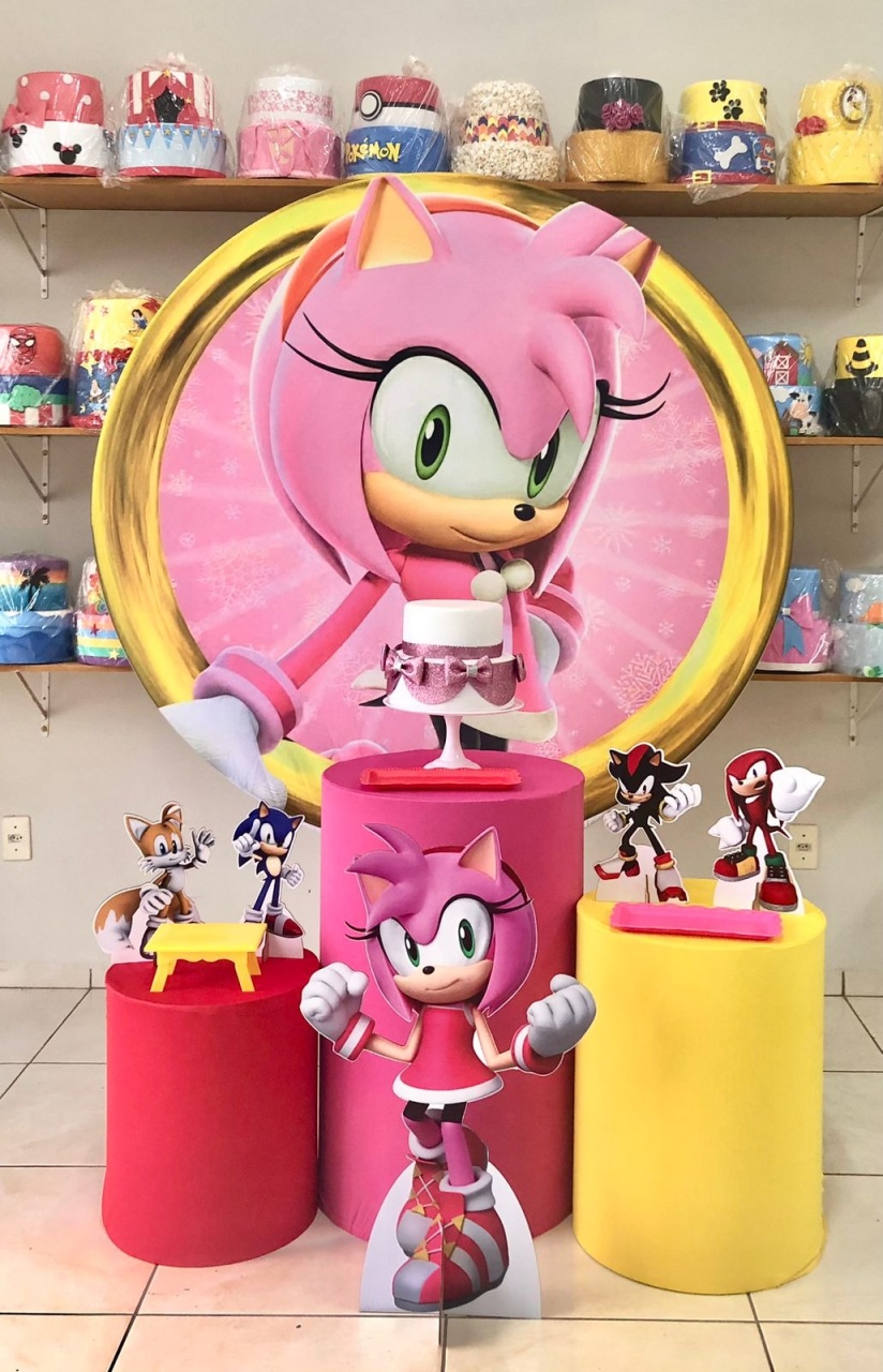 Amy Rose Padrão  - Catálogo Tay pegue e monte