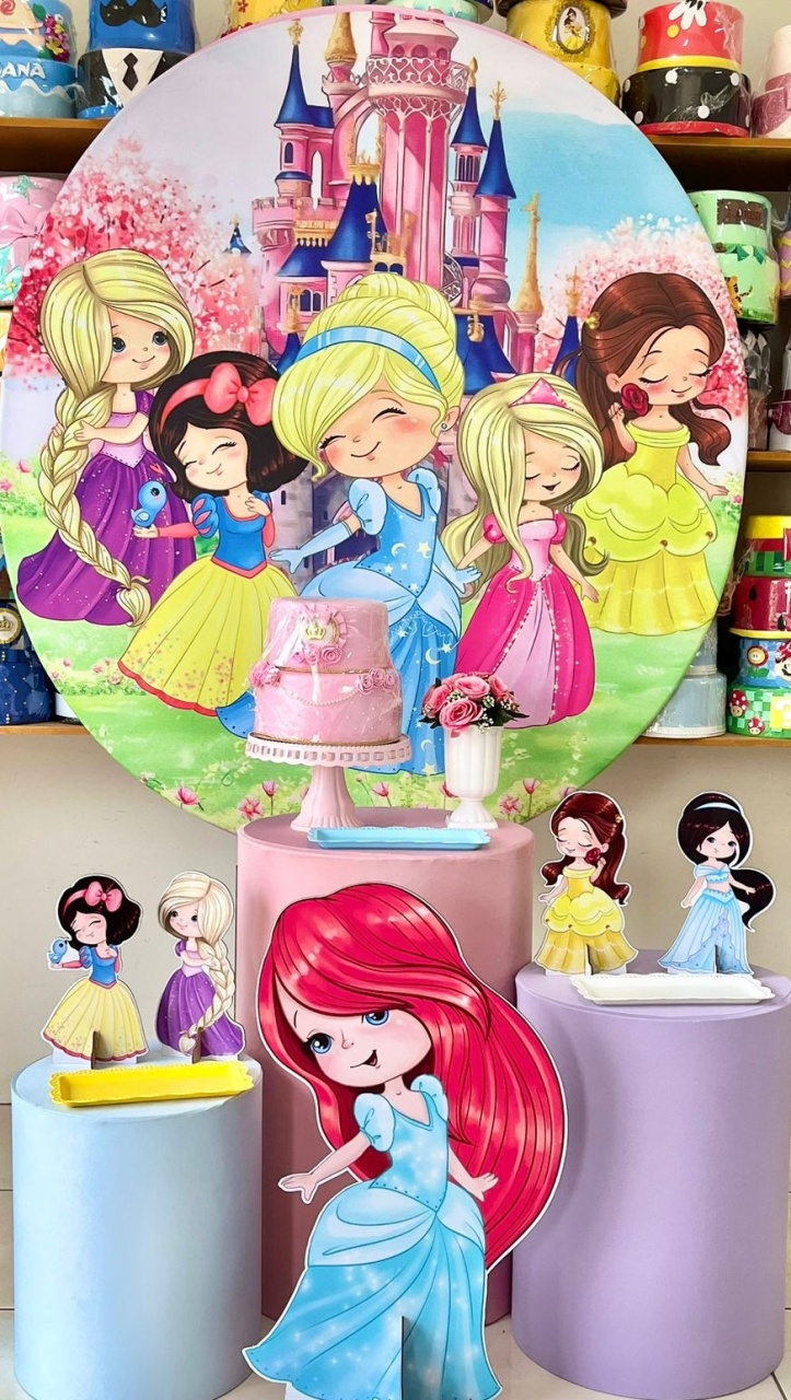 Princesas Baby 1 Padrão - Catálogo Tay pegue e monte