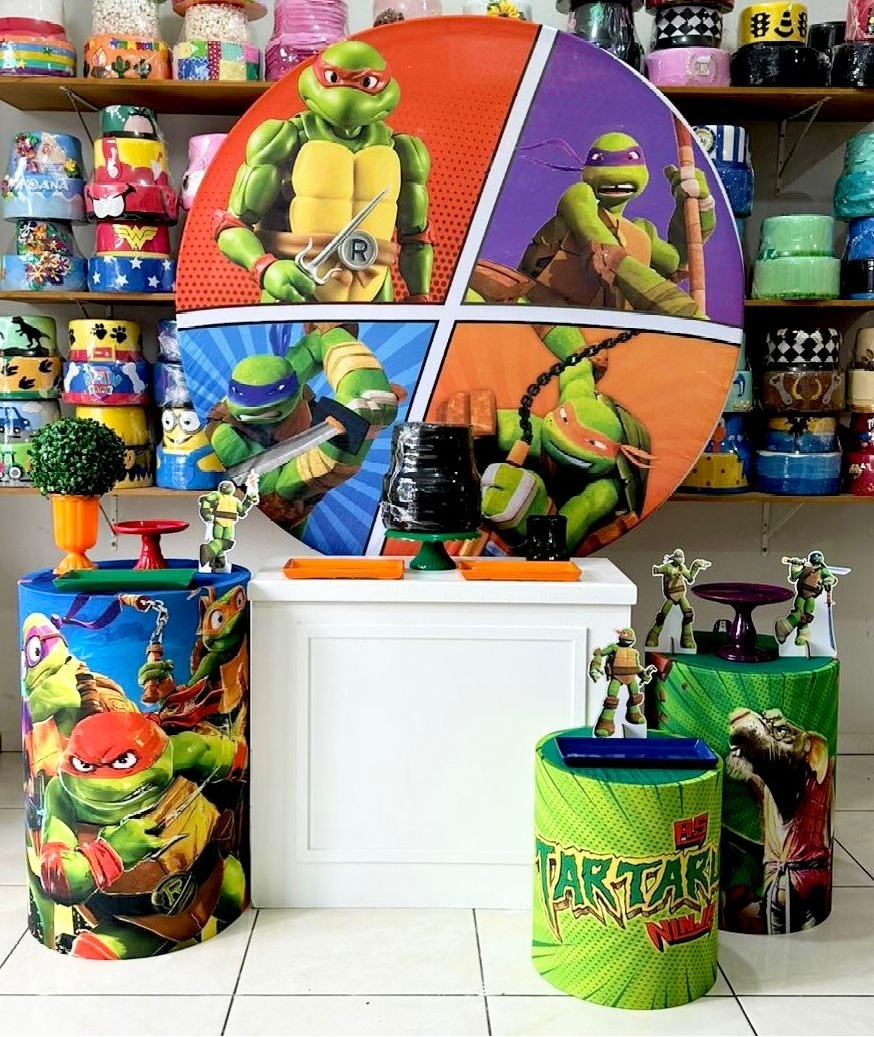 Tartarugas Ninjas - Prime - Catálogo Tay pegue e monte