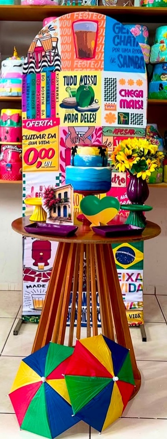 Brasilidade Colorido 2 - Catálogo Tay pegue e monte