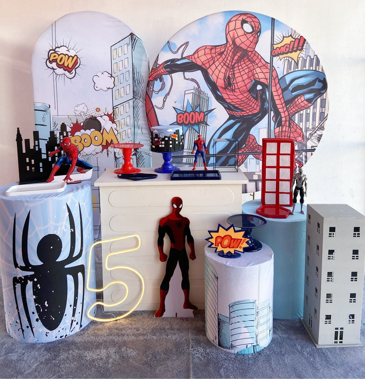 Kit Top Homem Aranha - Bella decor by Tamires