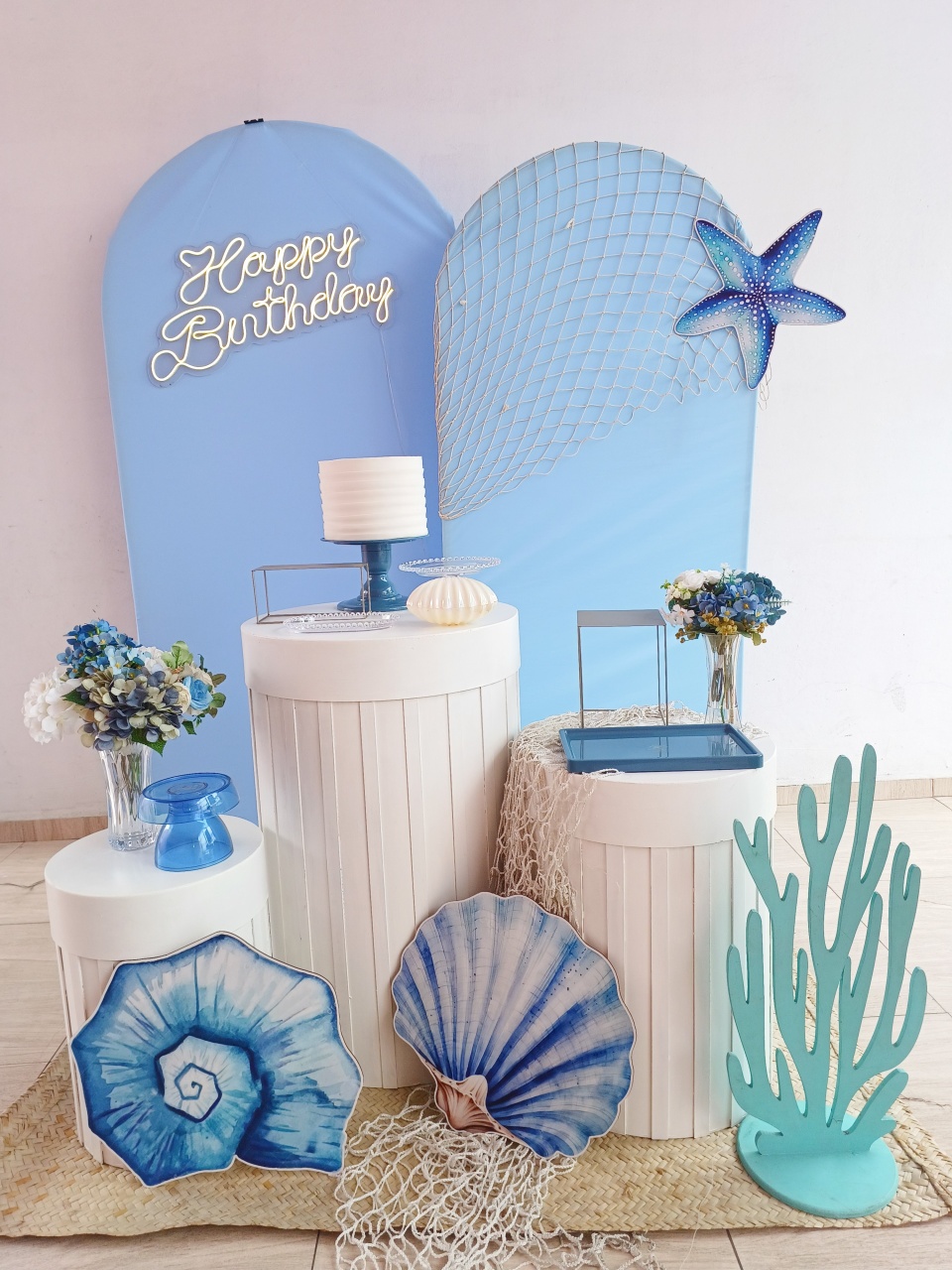 Kit Fundo Do Mar Adulto - Bella decor by Tamires