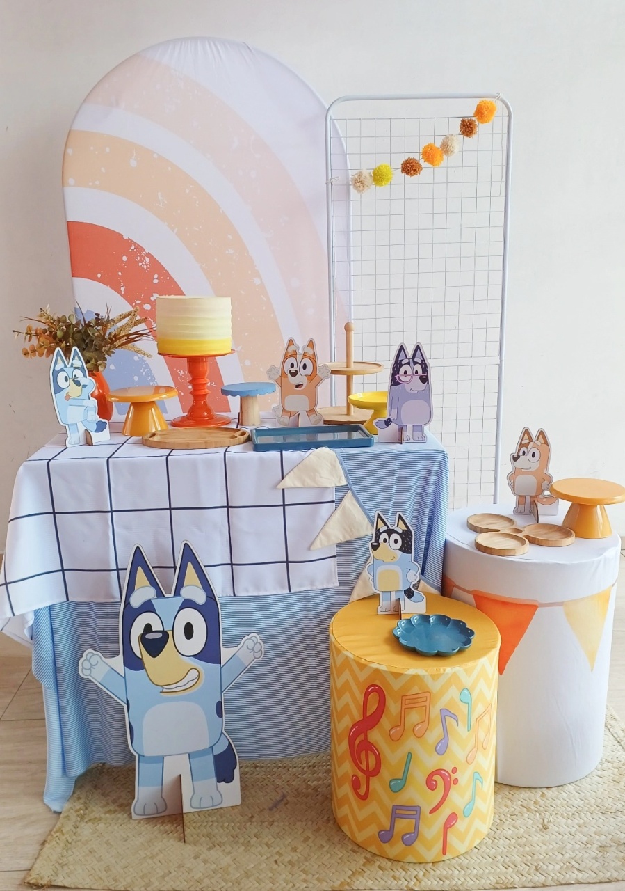 Kit Afetivo Modelo 2 Bluey - Bella decor by Tamires