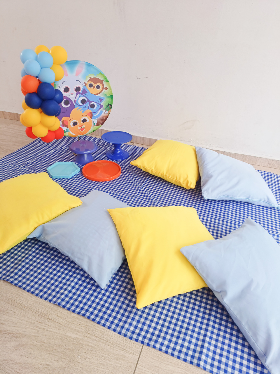 Mini Festa Piquenique Bolofofos - Bella decor by Tamires
