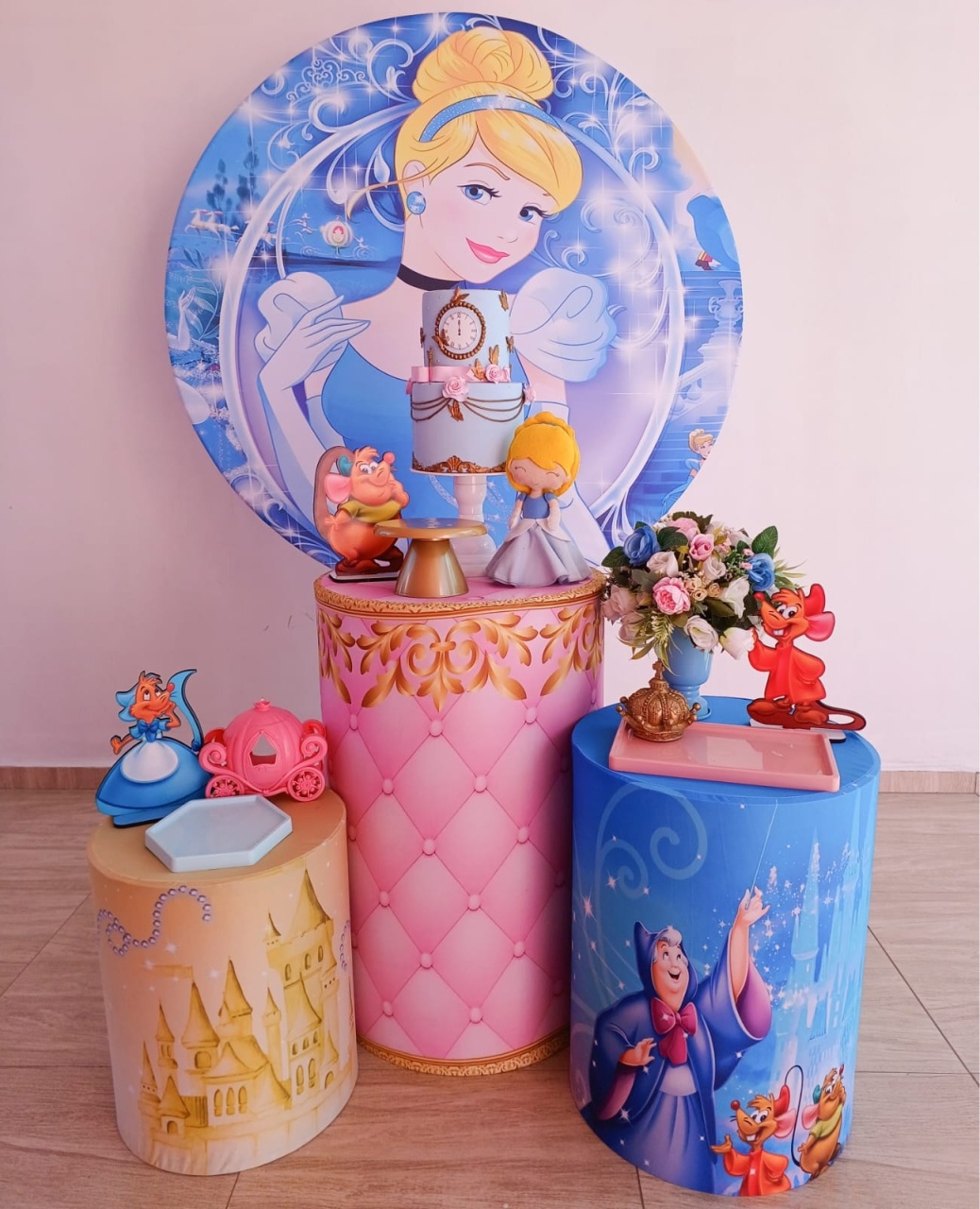 Kit Cinderela  - Bella decor by Tamires
