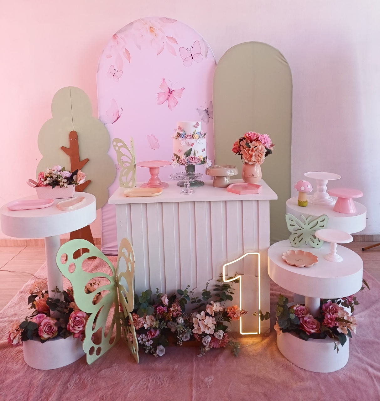 Composição Jardim das Borboletas - Bella decor by Tamires