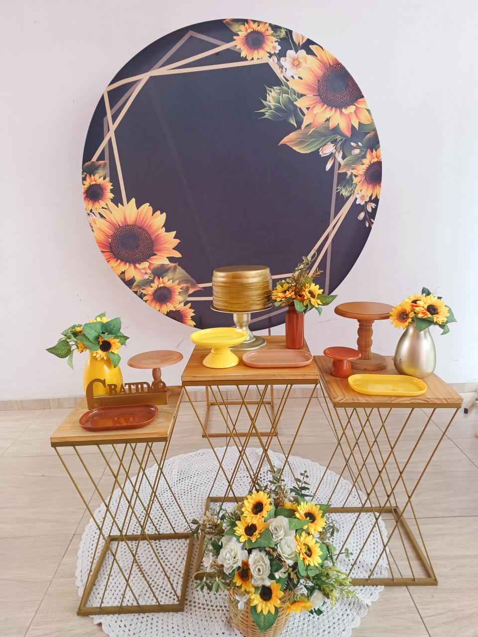 Kit Girassol Feminino - Bella decor by Tamires
