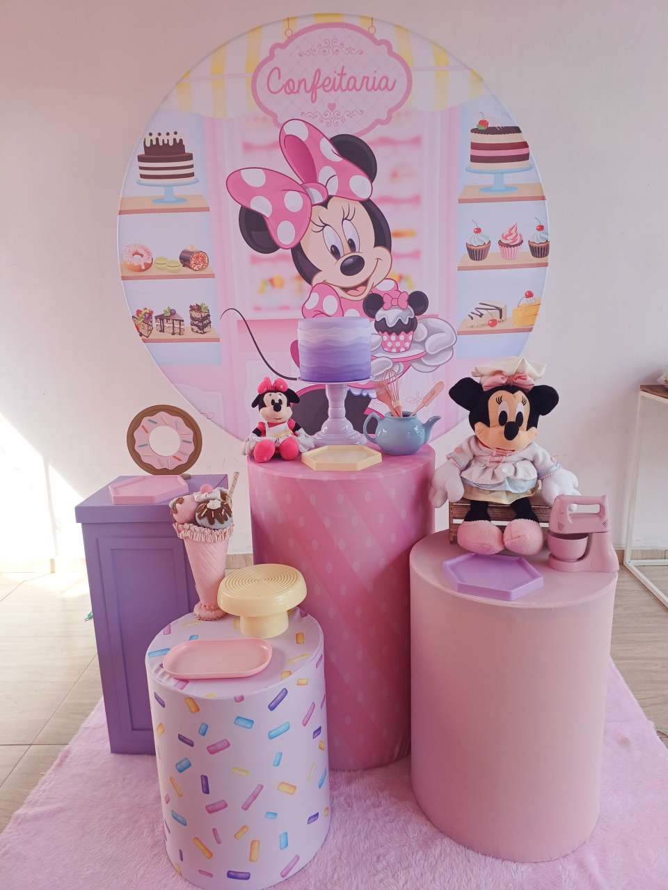Minnie Confeiteira Kit Amei - Bella decor by Tamires
