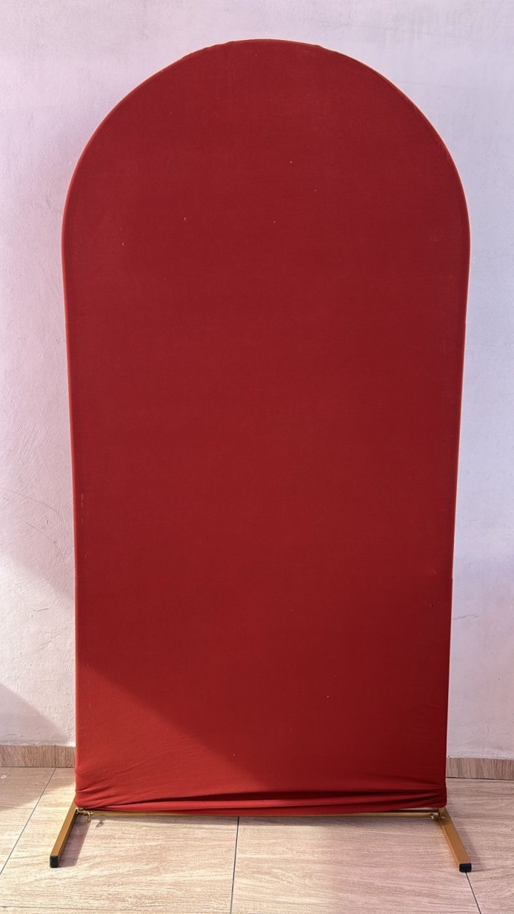 Capa Painel Romano Vermelho Tamanho P  - Bella decor by Tamires