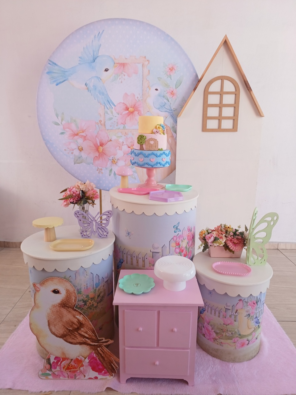 Jardim Com Casinha  - Bella decor by Tamires