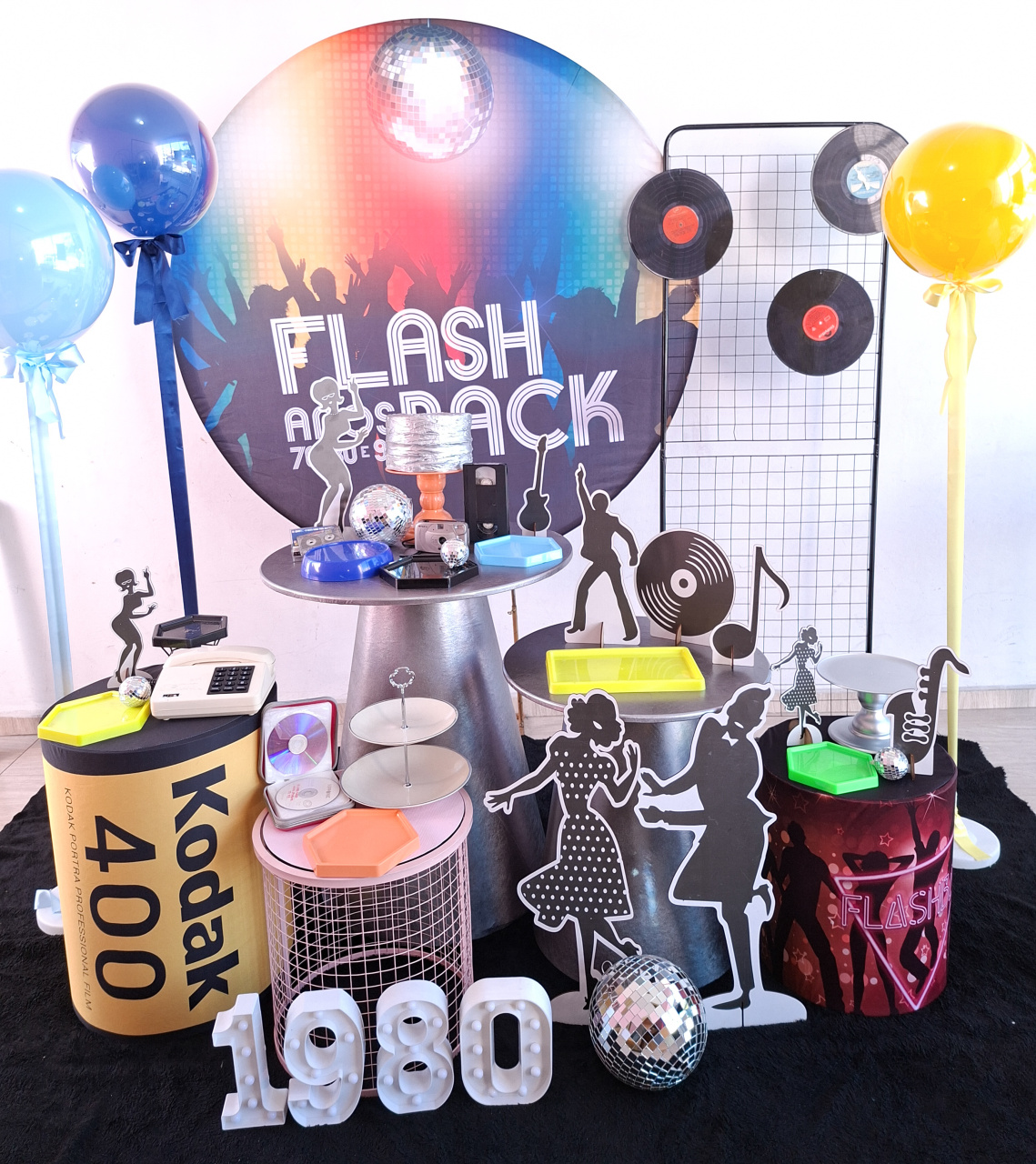 Flash Back Anos 60 70 80 - Bella decor by Tamires