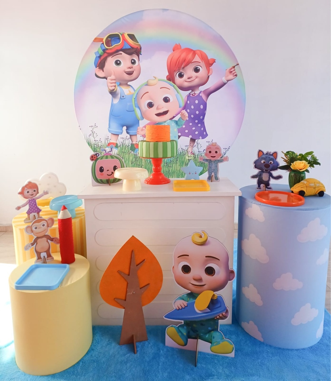 Cocomelon Kit Ideal - Bella decor by Tamires