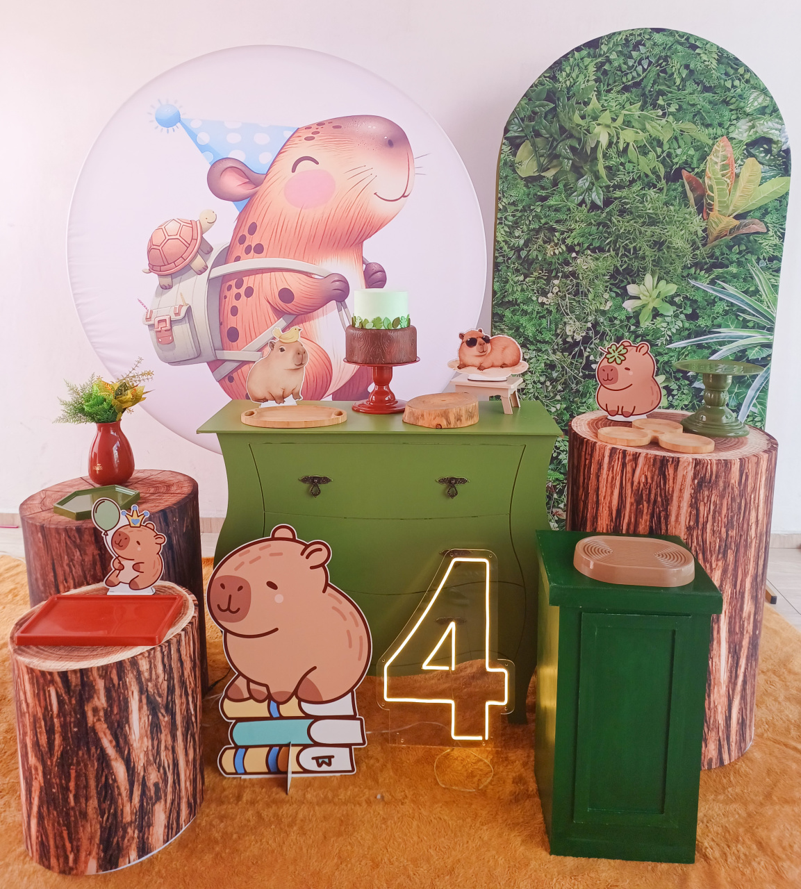 Capivara Menino Kit Top - Bella decor by Tamires