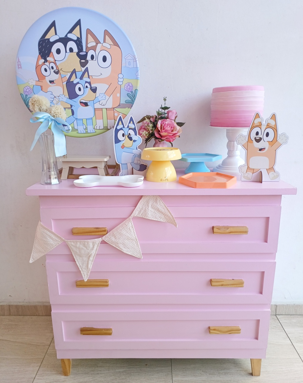 Mini Festa Bluey - Bella decor by Tamires