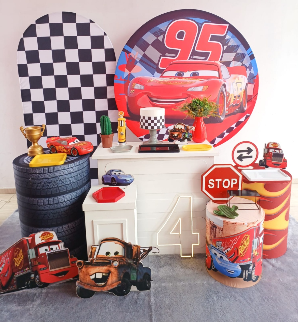 Kit Top Opção 2 Carros Disney - Bella decor by Tamires