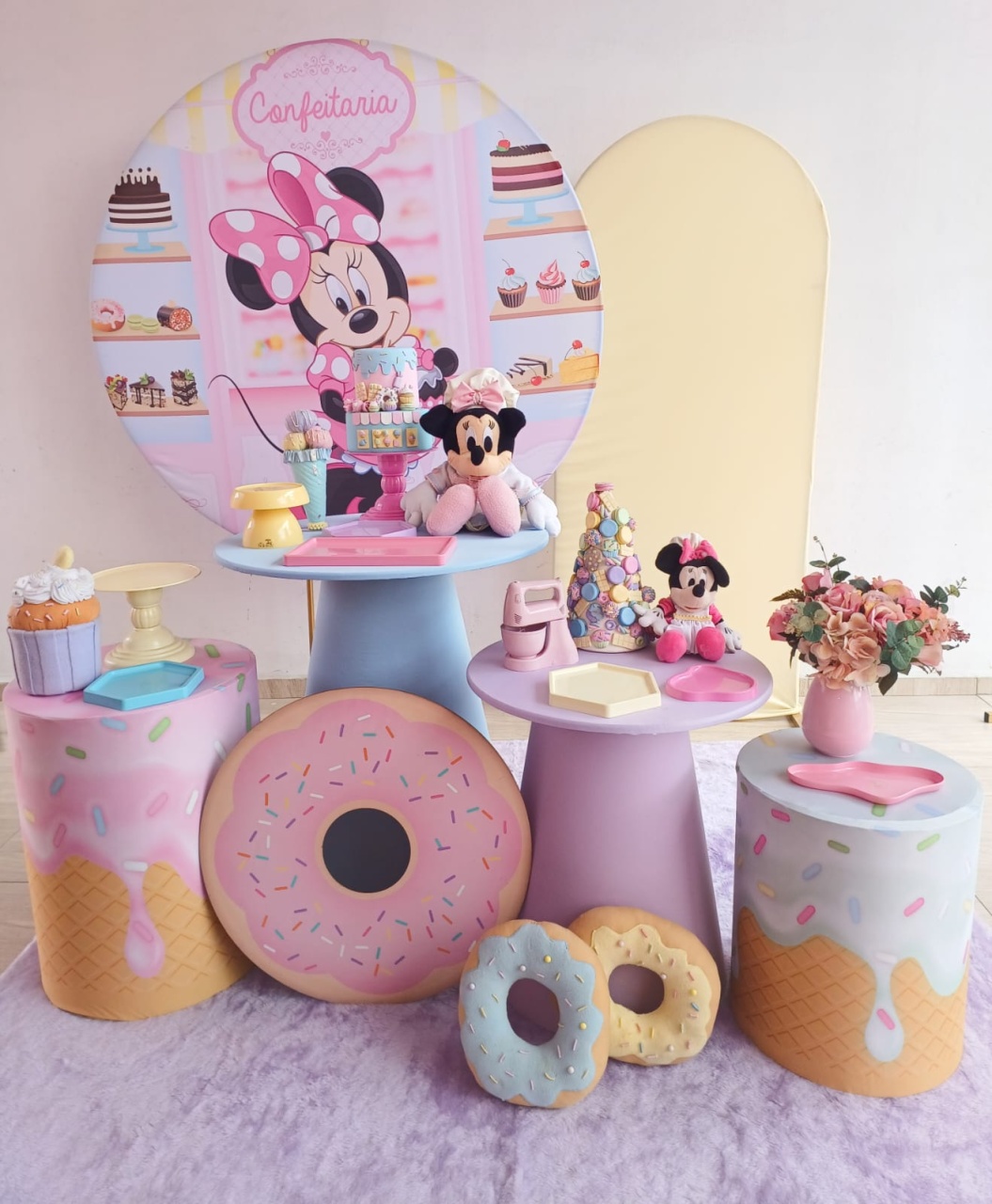 Confeitaria da Minnie - Bella decor by Tamires