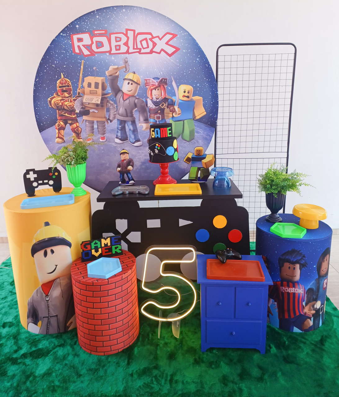 Roblox Dois Paineis - Bella decor by Tamires