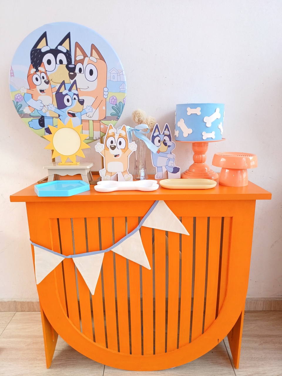 Mini Festa Bluey Tradicional  - Bella decor by Tamires