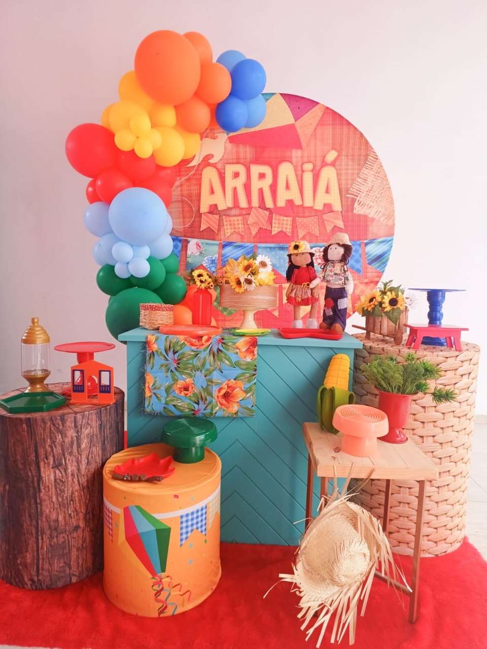 Festa Junina Arraiá Kit Ideal - Bella decor by Tamires