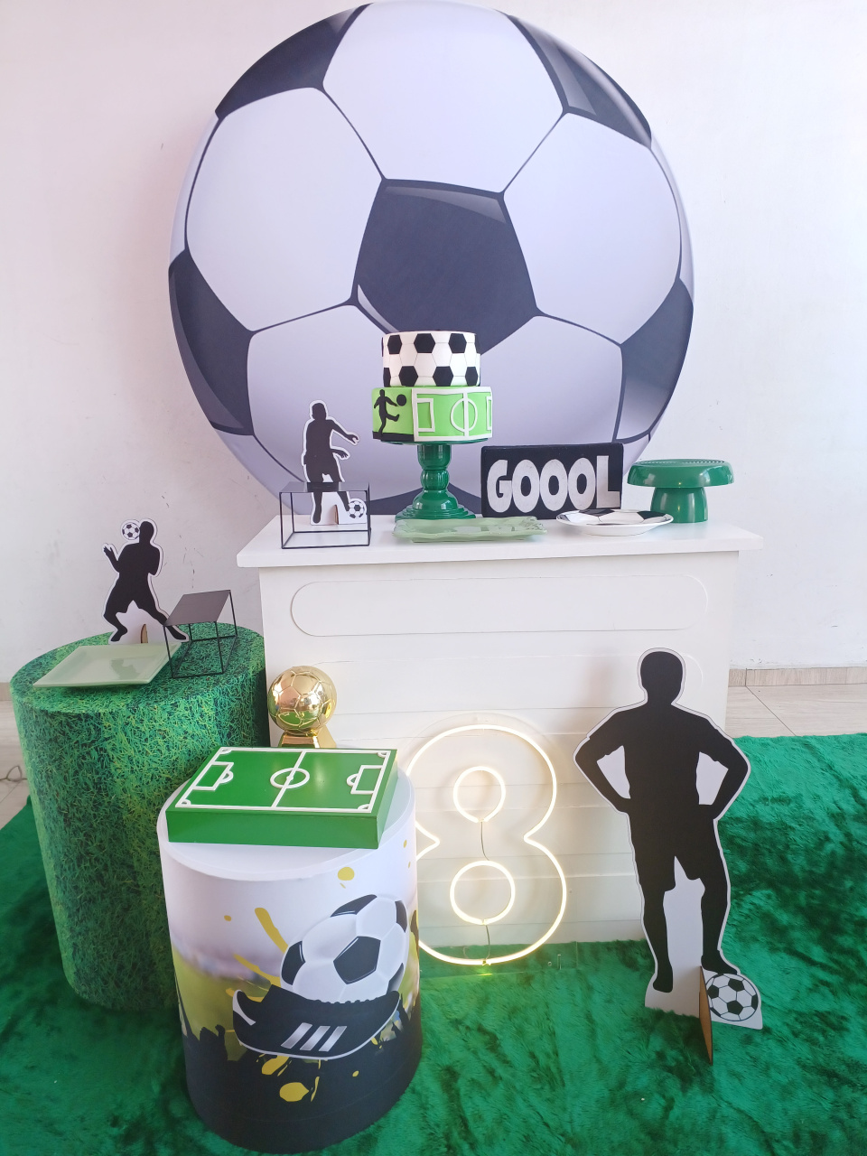 Futebol Kit Promoção Com Balão P - Bella decor by Tamires