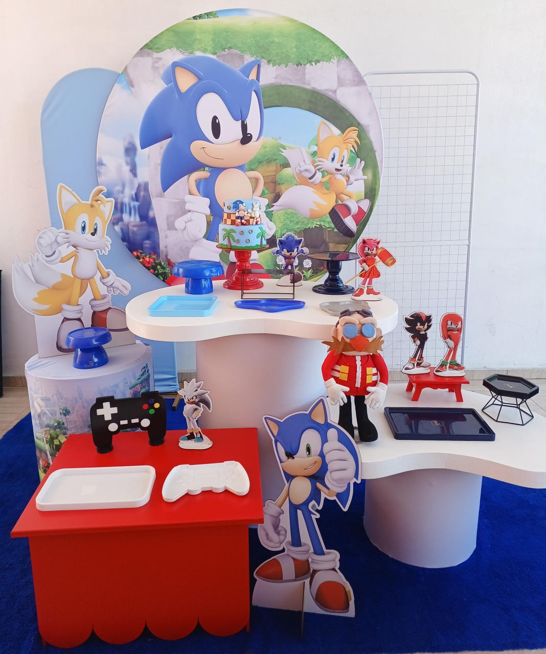 Kit Organico Sonic E Tails  - Bella decor by Tamires
