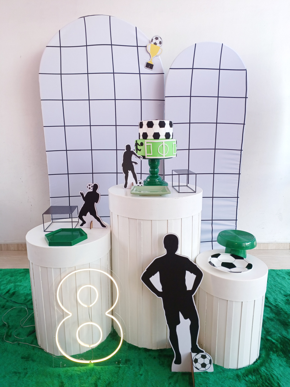Kit Futebol Opção 3 Com 2 Painéis - Bella decor by Tamires
