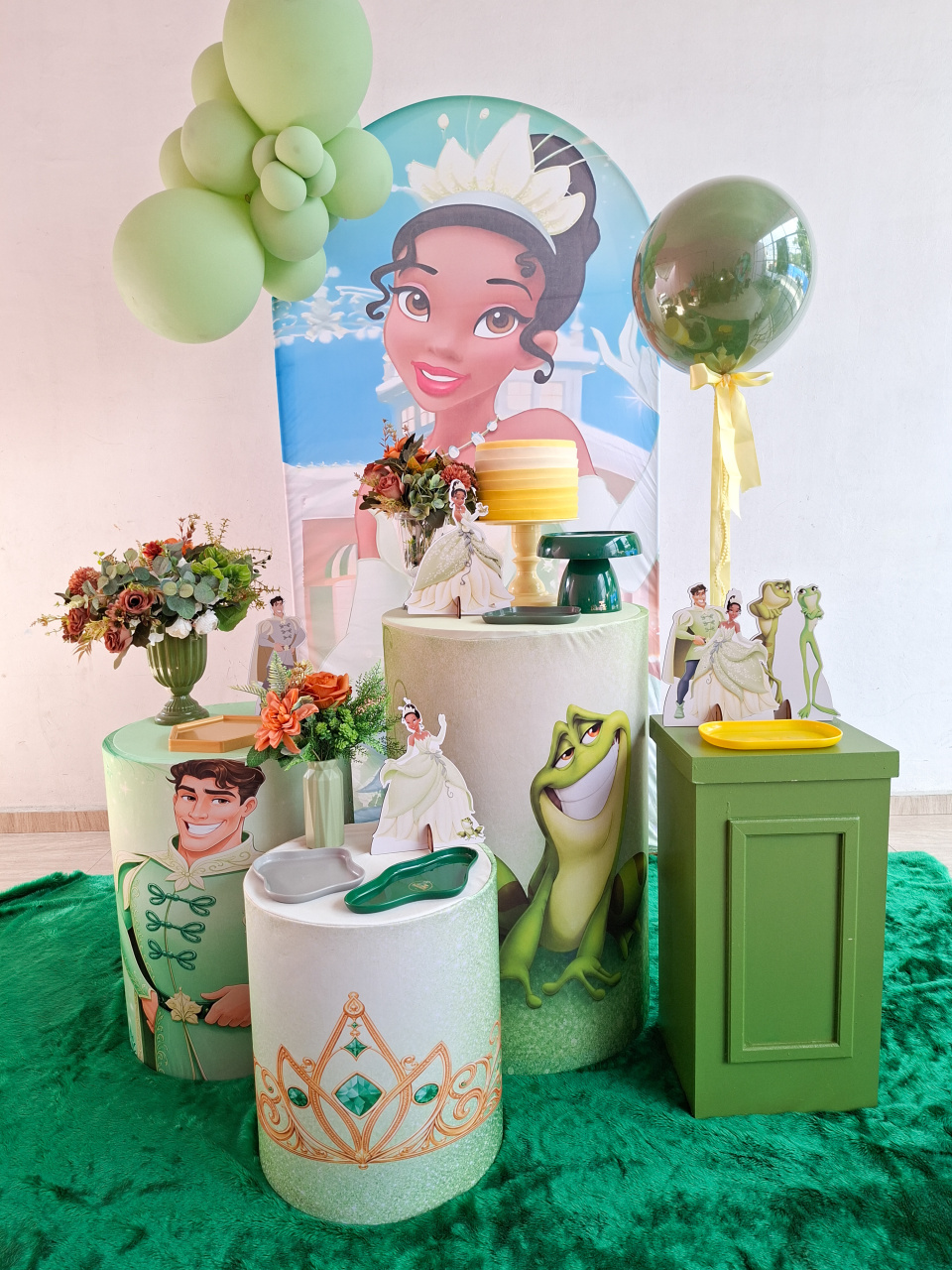 A Princesa E O Sapo Princesa Tiana - Bella decor by Tamires