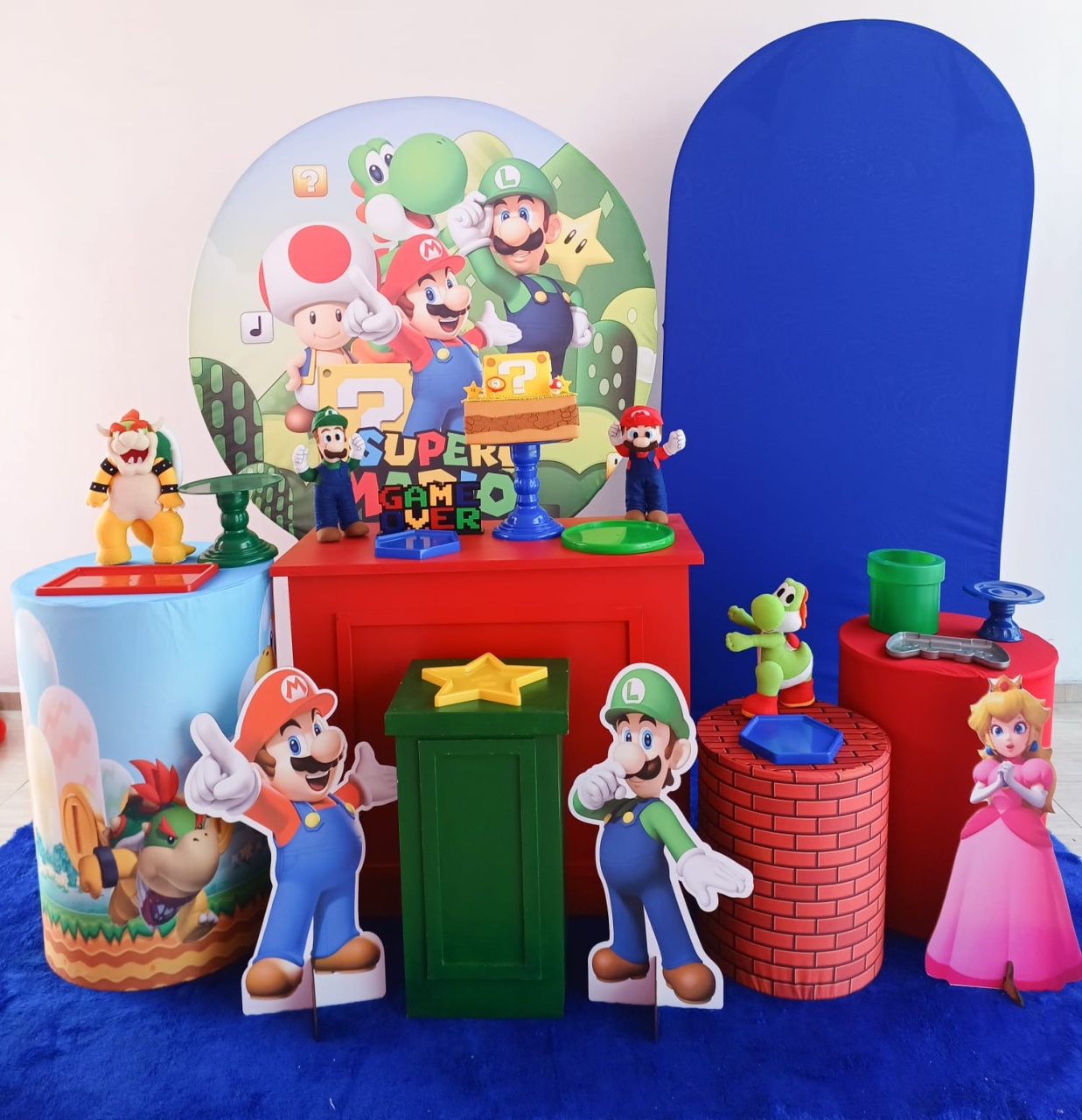 Kit Top Super Mario  - Bella decor by Tamires