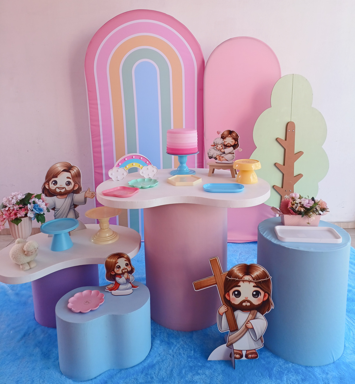 Kit Orgânico Jesus Menina  - Bella decor by Tamires