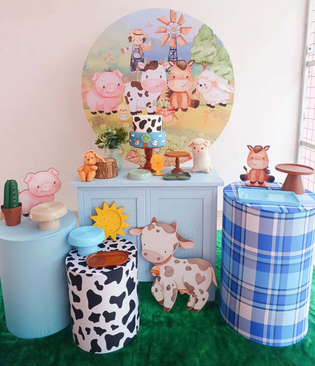 Fazendinha Azul Kit Ideal - Bella decor by Tamires