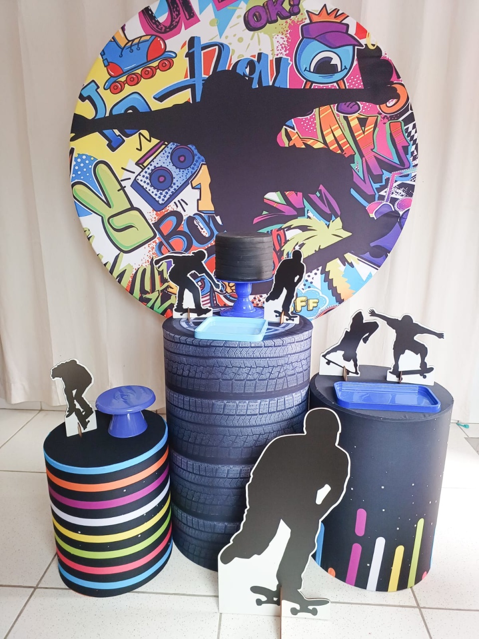 Festa Tema Skate - Bella decor by Tamires