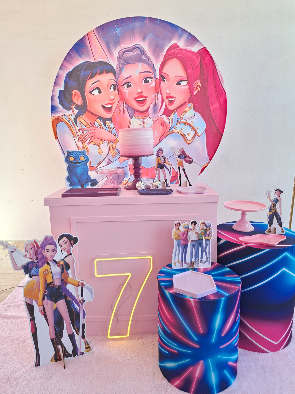 Kit Promoção Com Balões P Geurreiras Do Kpop - Bella decor by Tamires