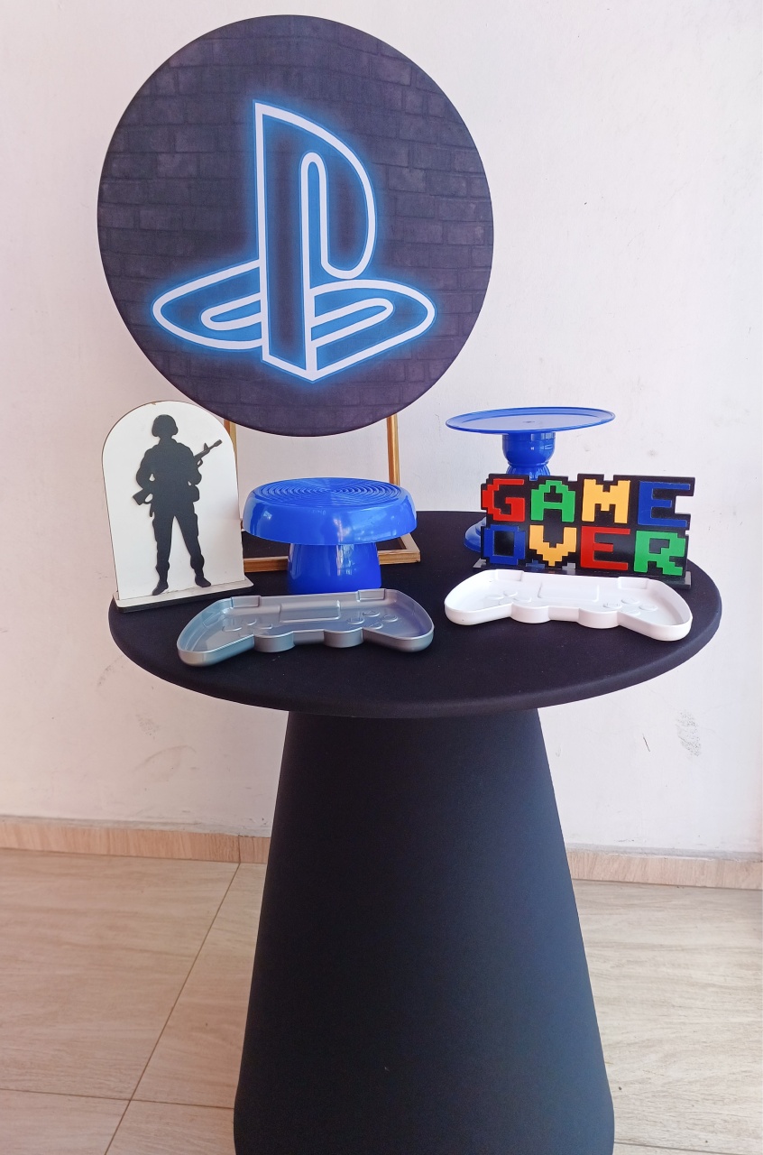 Mini Festa Game Play Station  - Bella decor by Tamires