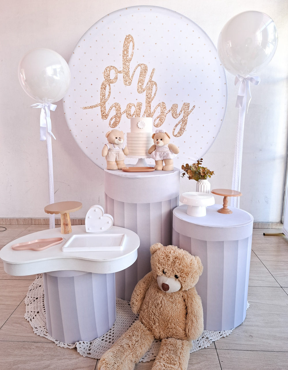 Kit Amei Orgânico Chá Revelação - Bella decor by Tamires