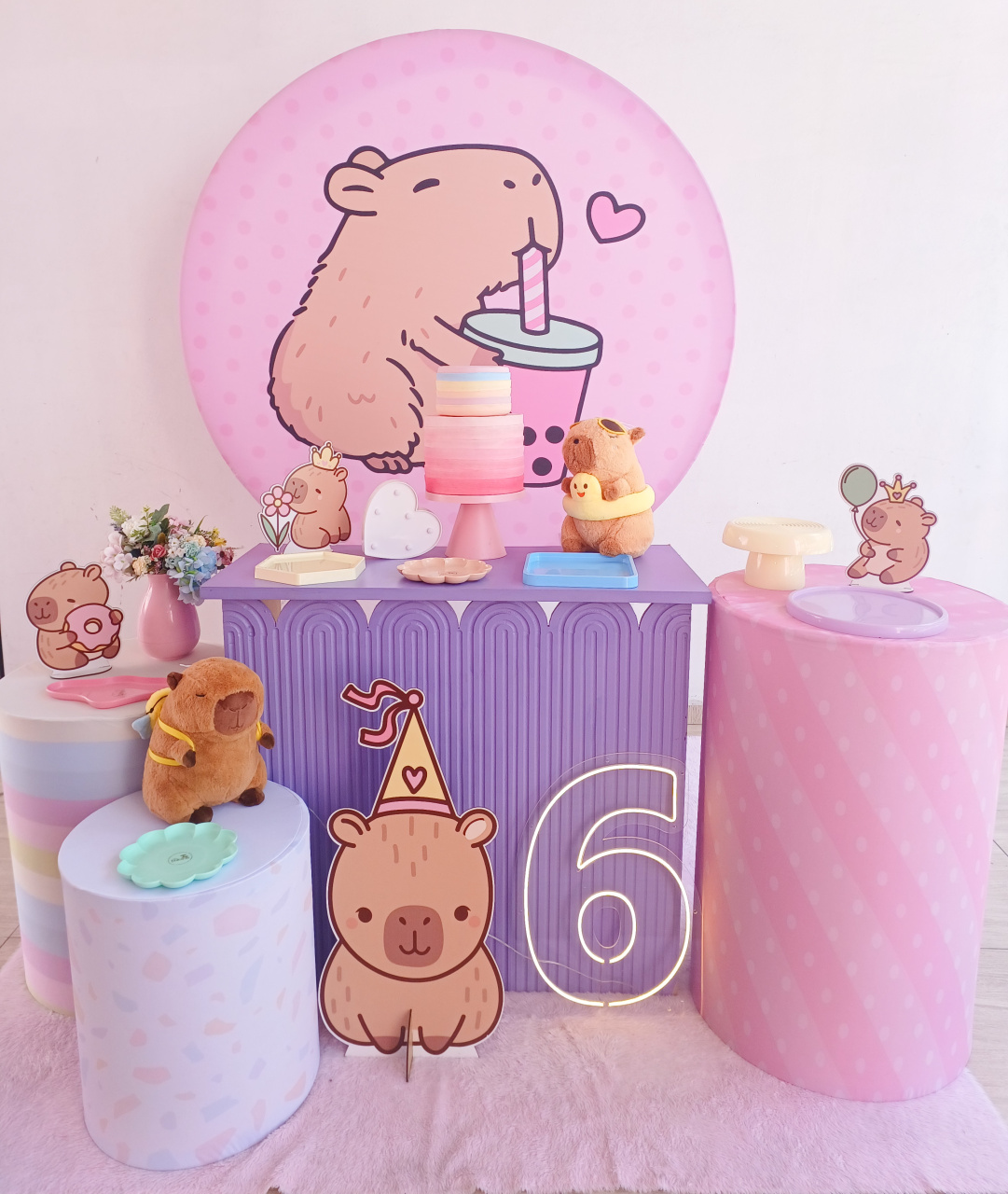 Capivara Milk Shake Kit Ideal - Bella decor by Tamires