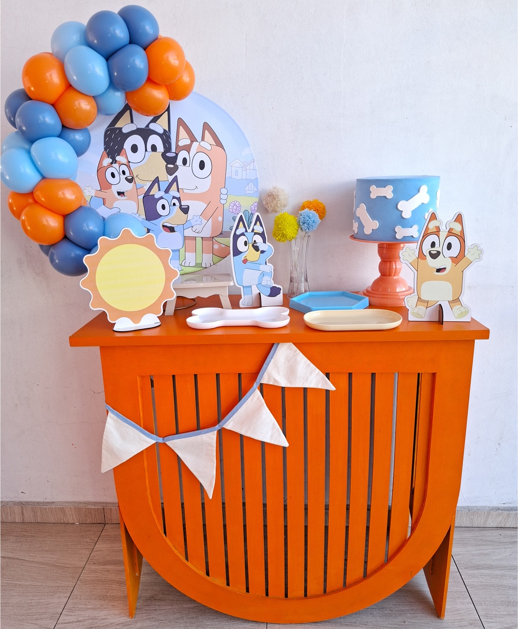Mini Festa Bluey Tradicional  - Bella decor by Tamires