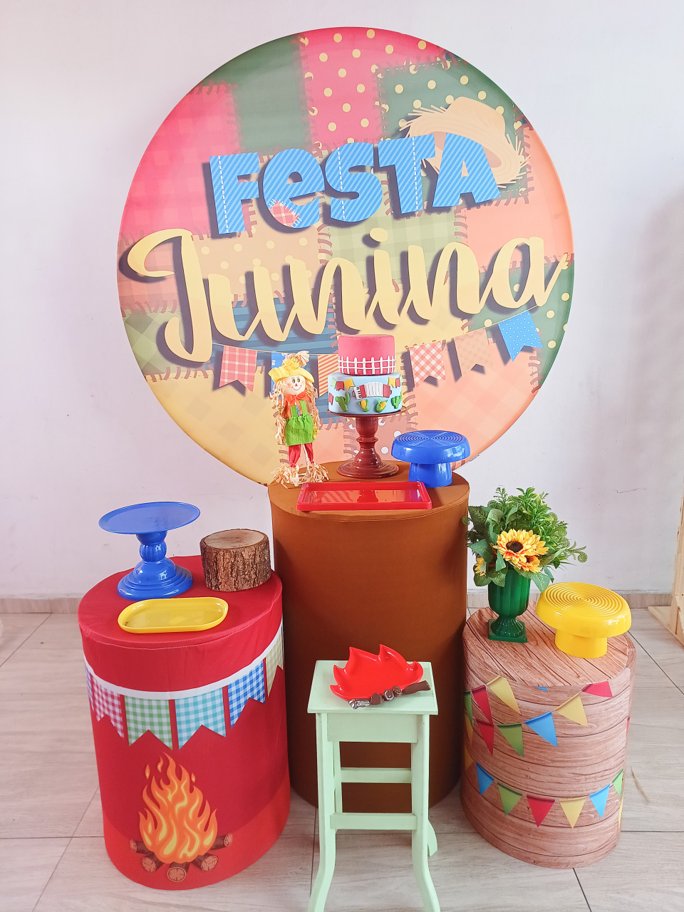 Festa Junina Kit Amei Modelo 1 - Bella decor by Tamires