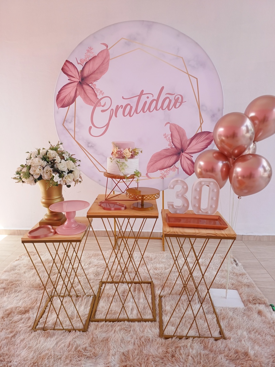 Kit Feminino Gratidão - Bella decor by Tamires