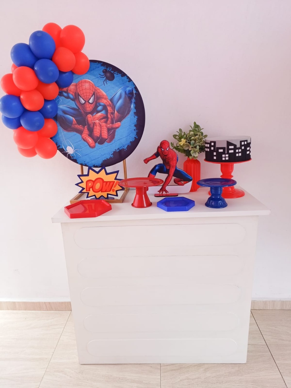 Mini Festa Homem Aranha  - Bella decor by Tamires